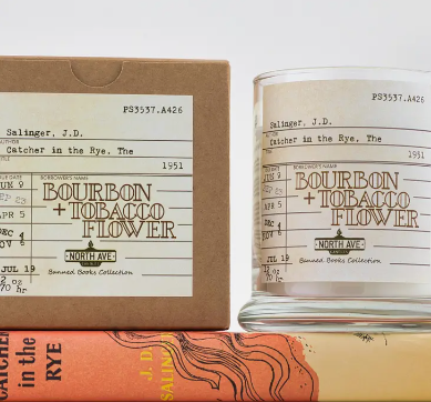Catcher In The Rye - Bourbon & Flowers Candle
