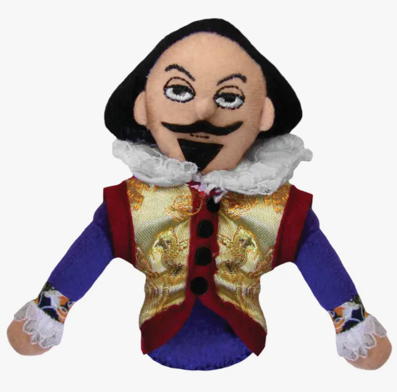 Shakespeare Finger Puppet