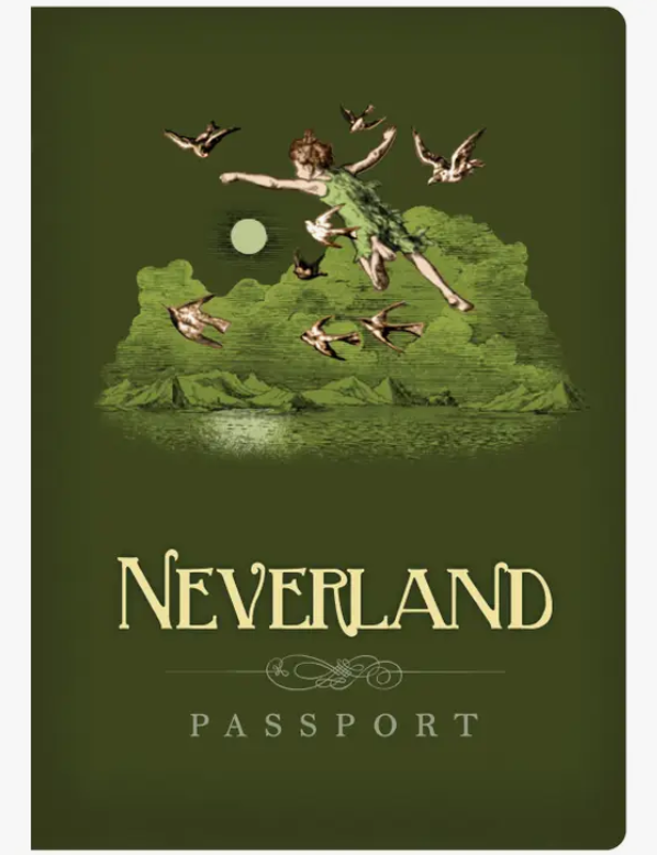 Neverland Passport Notebook