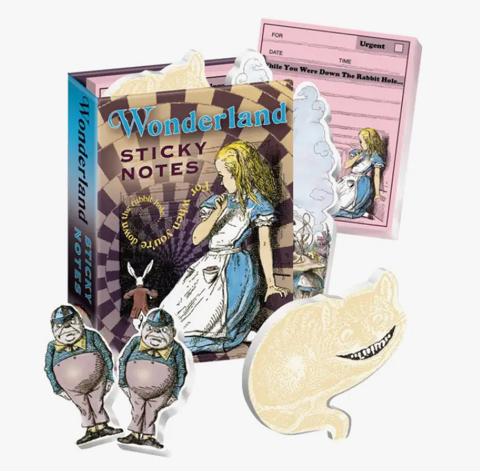Alice in Wonderland Sticky Notes