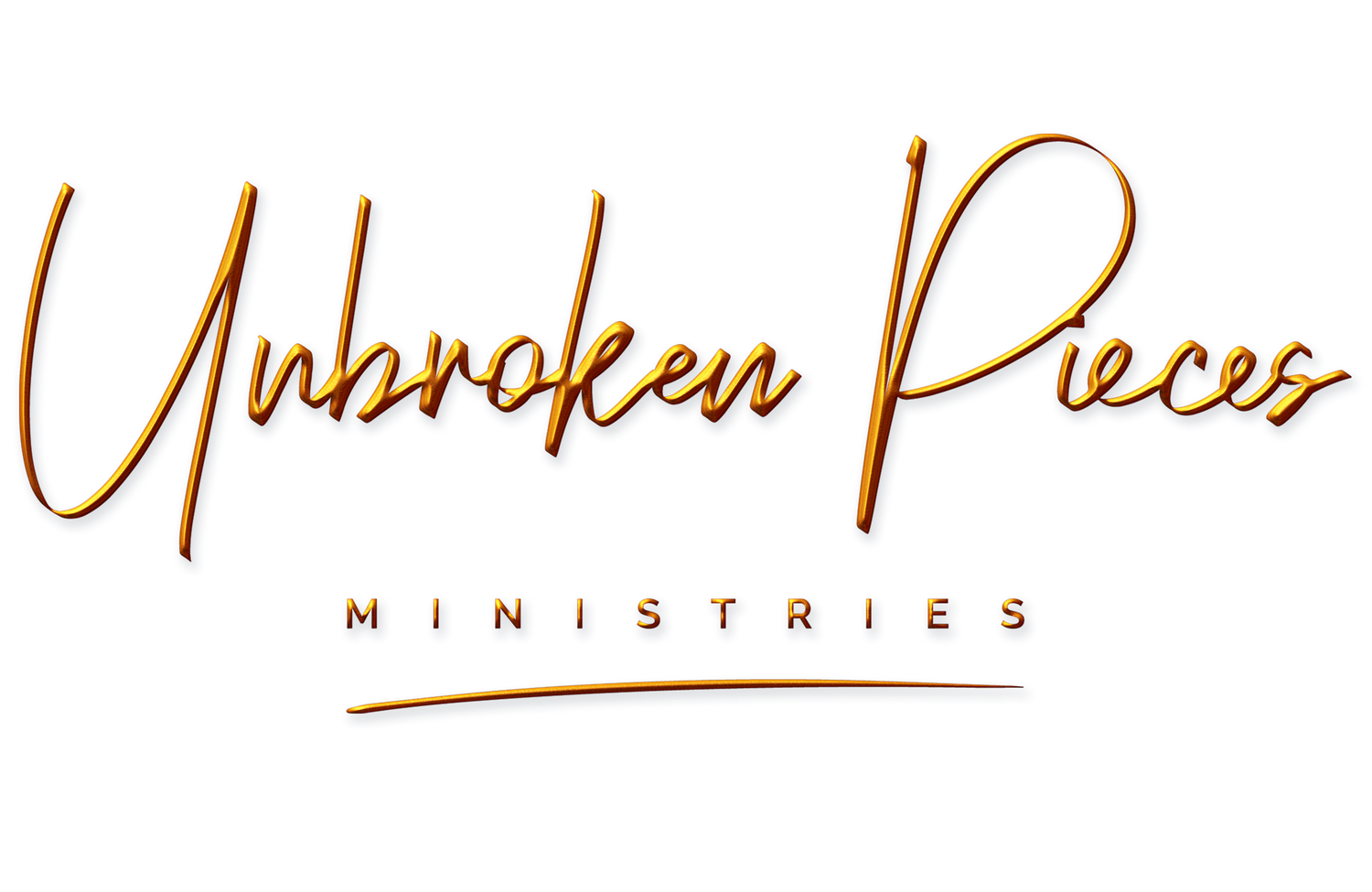 Unbroken Pieces Ministries "Custom T" -  Black