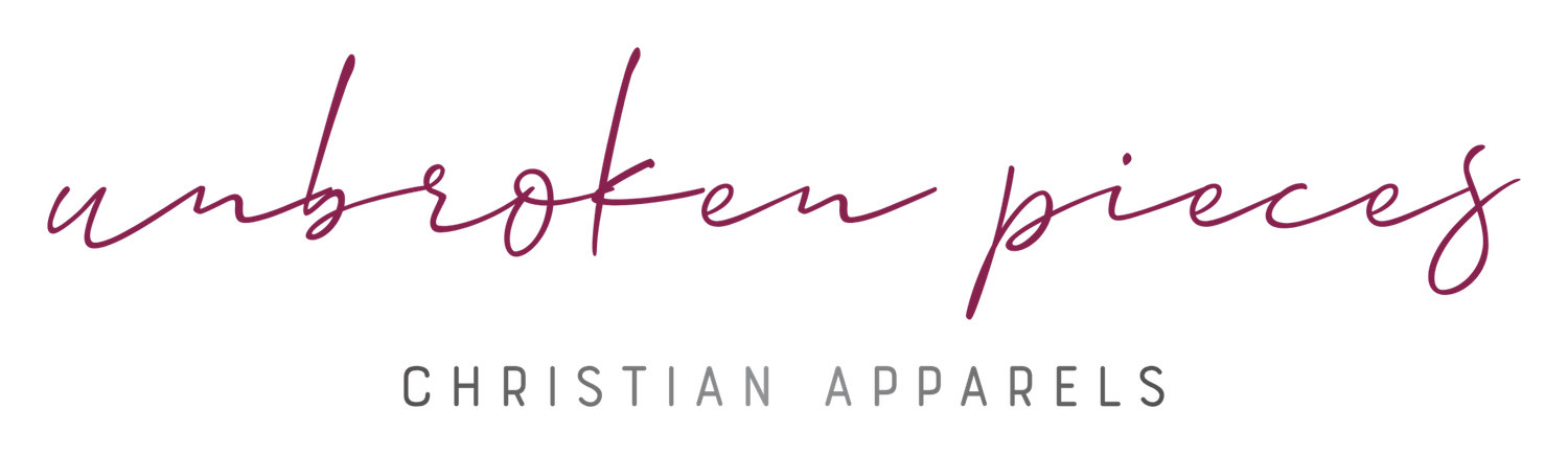 Unbroken Pieces Christian Apparels "Signature" T - Black