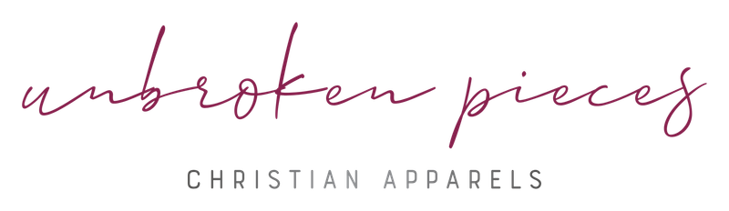 Unbroken Pieces Christian Apparels "Signature" T - Black