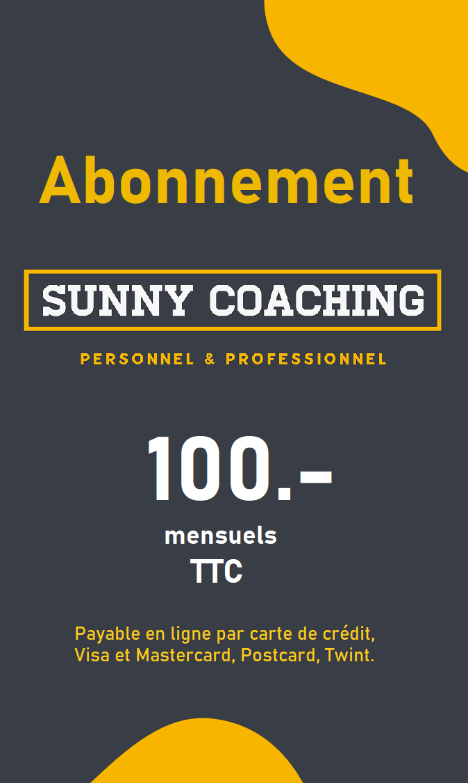 Coaching personnel (Abonnement A1)