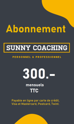 Coaching personnel (Abonnement A3)