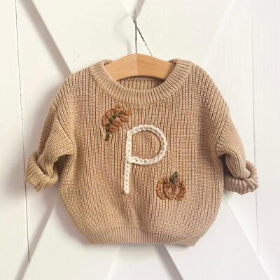 Kids Letter Sweater