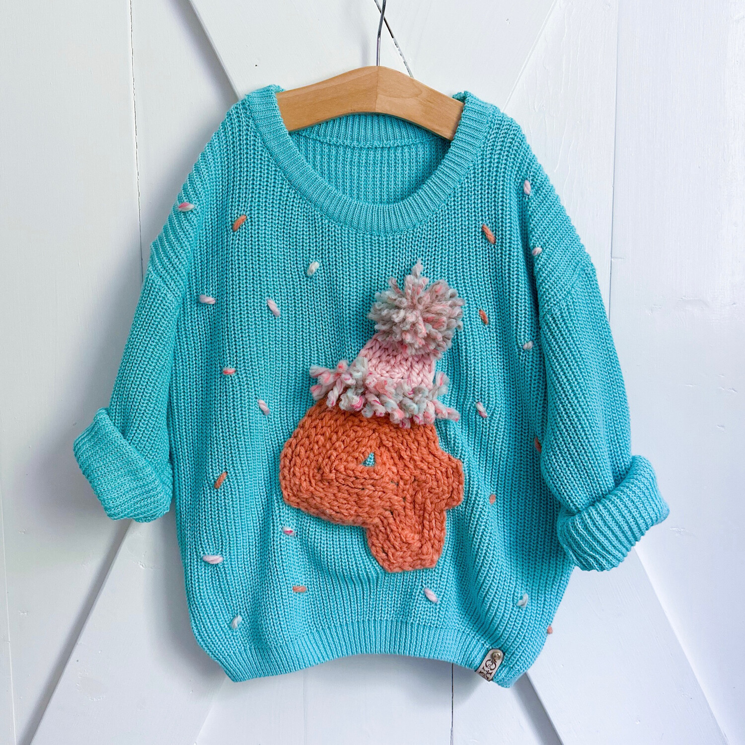 Kids Birthday Number Sweater