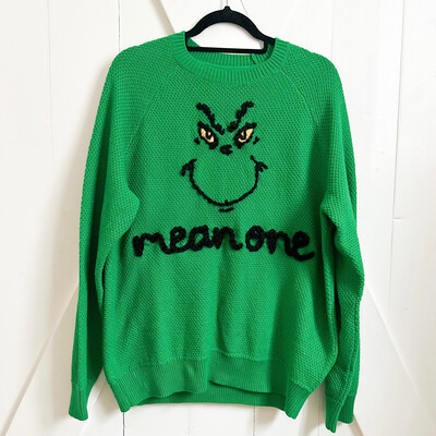 Adult Grinch Sweater