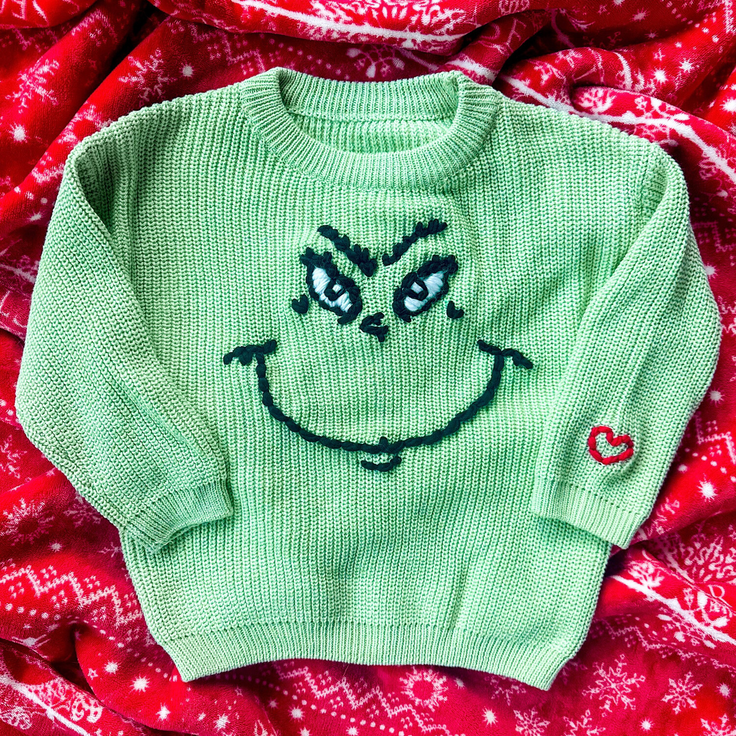 Kids Grinch Sweater