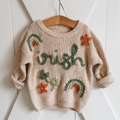 Kids St. Patrick&#39;s Day Irish Sweater