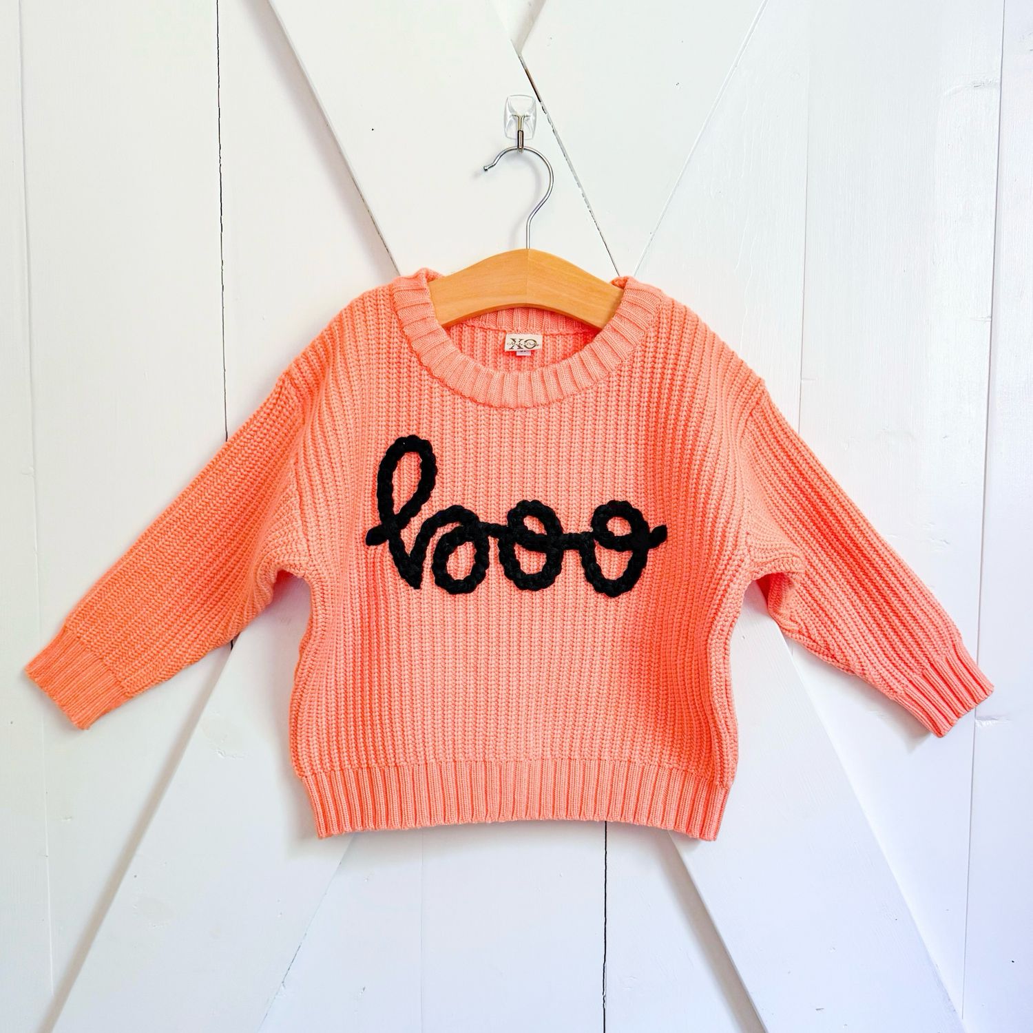 Adult Halloween Boo Sweater
