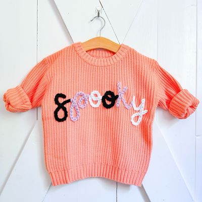 Kids Halloween Spooky Sweater