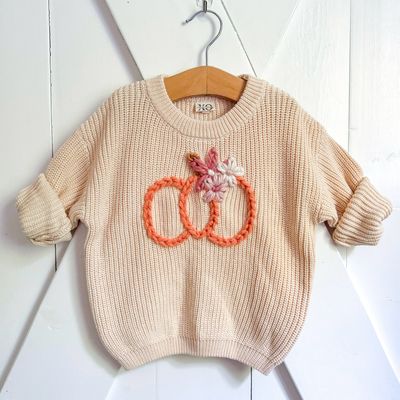 Kids Pumpkin Sweater