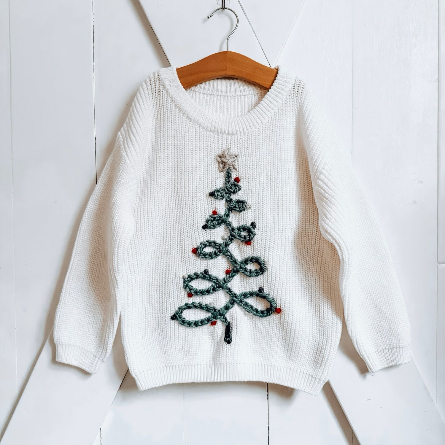 Decorated Tree Sweater