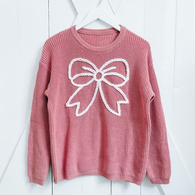 Large Bow Sweater