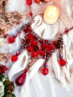 &quot;Victorian Passion&quot; - The &quot;Hidden Heart&quot; Necklace