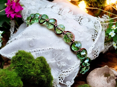 "Fairy Jewels" - Bangle Bracelet