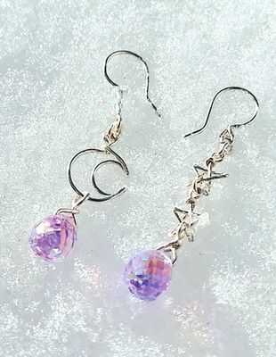 Winter Moon earrings