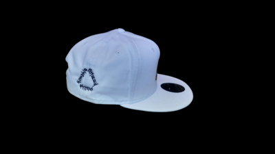 MGF Snapback Hat with Custom Black Inscription | Trendy Design