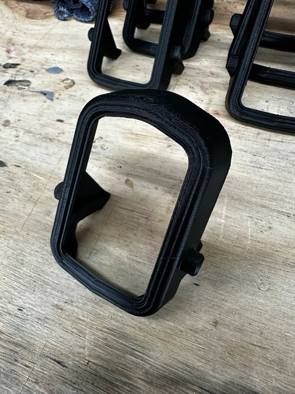 Hot Rod V2 Grill Open Shell design, Black ABS Print