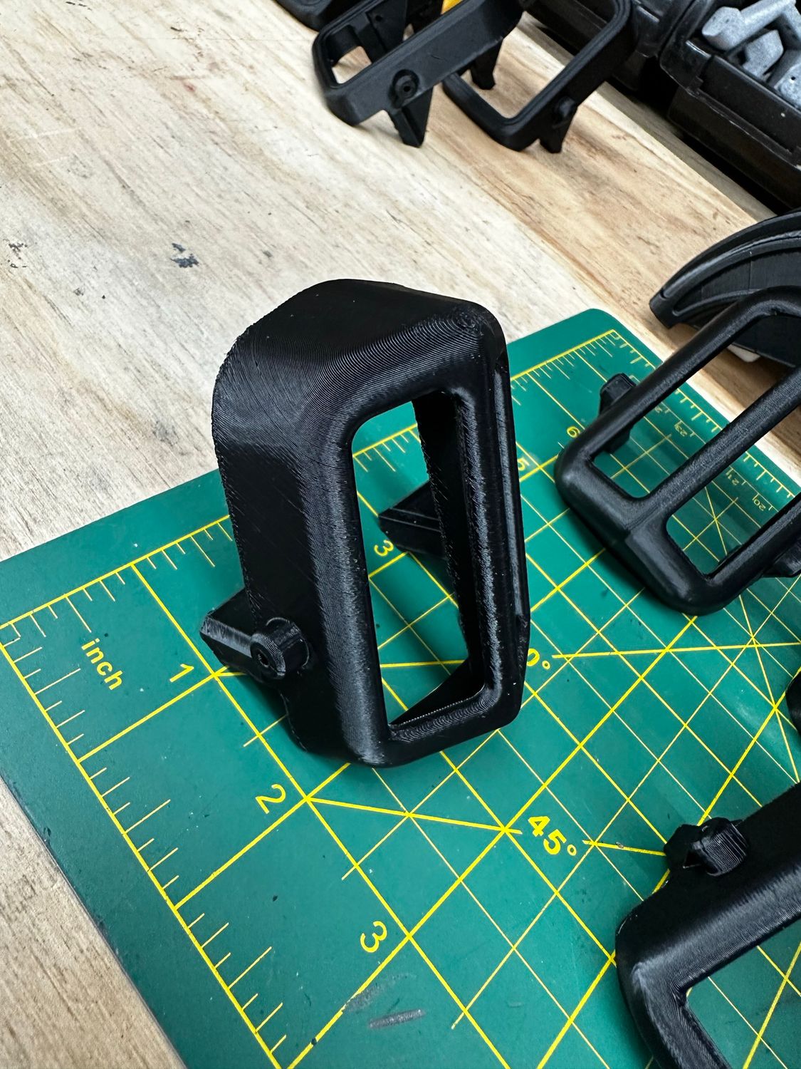 Hot Rod V2 Grill Hawk Grill, Black ABS Print