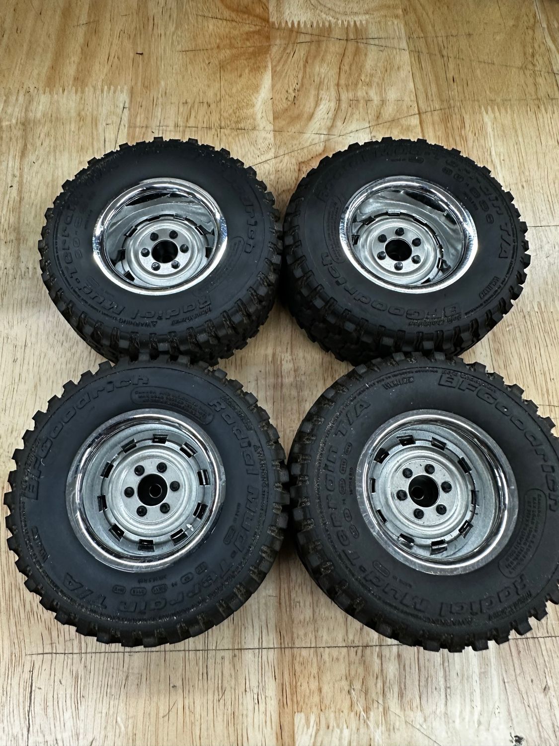 RC4wd 1.9 Rally Wheels &amp; BFG mud terrain