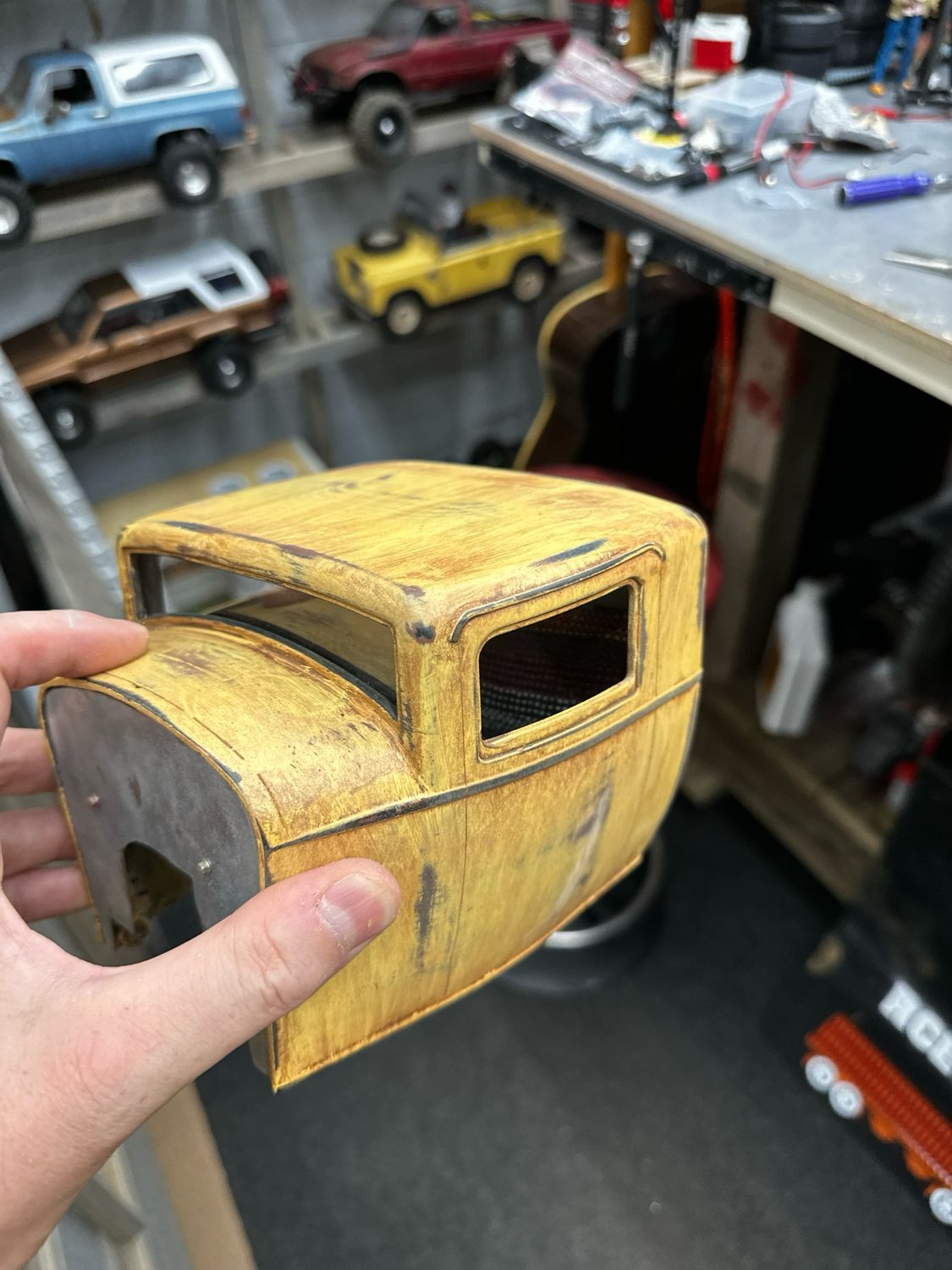 The Original Ossum Rat Rod Cab #1 OG Prototype Patina&#39;d