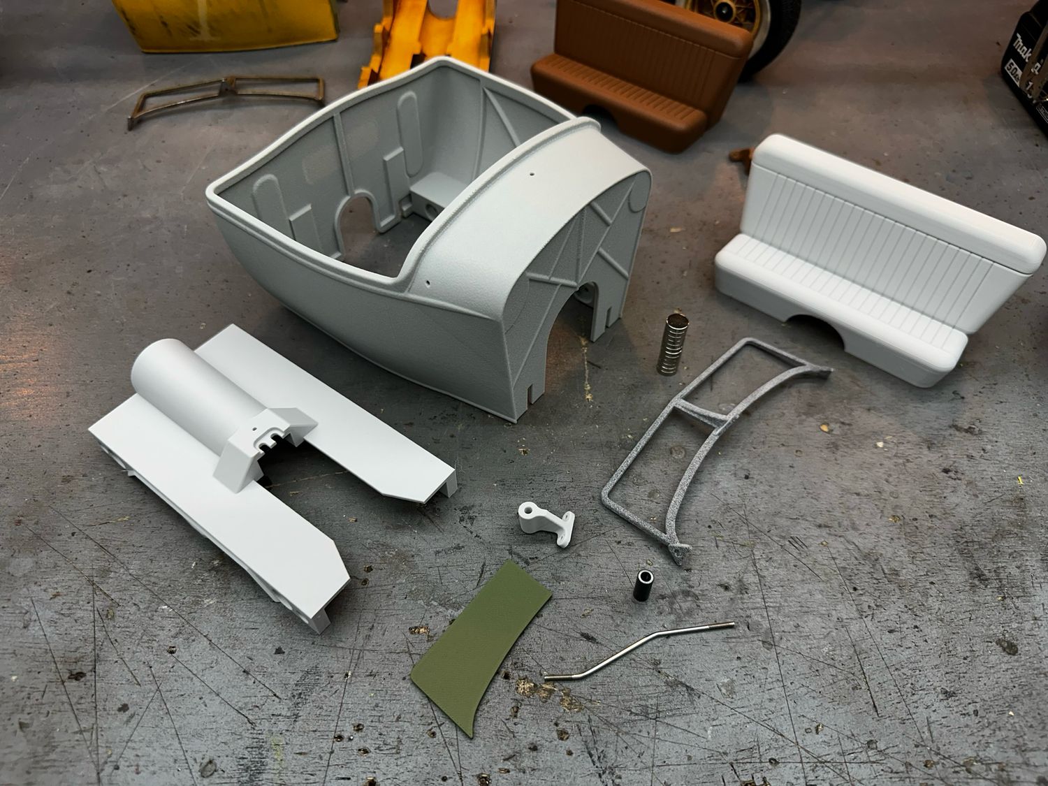 PREORDER!  New RC Rat Rod Roadster Body Set in ABS-GF