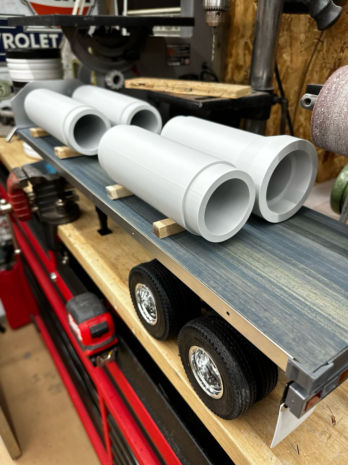 1/14 Scale Load of Pipes for Tamiya Semis