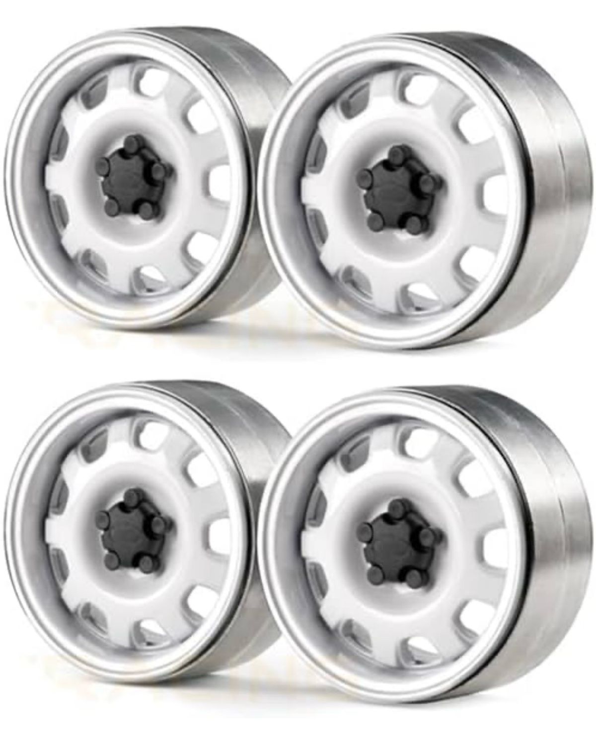 1.9 GRC Military style wheels, all metal Beadlock set of 4