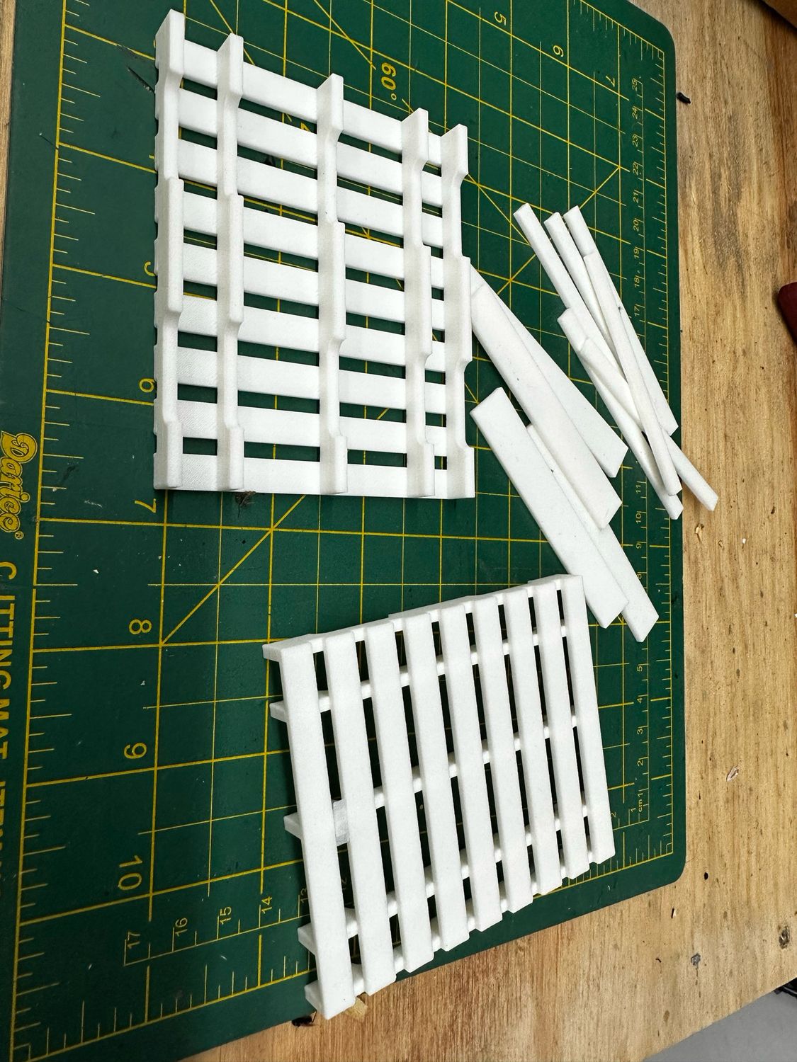 2 printed scale pallets