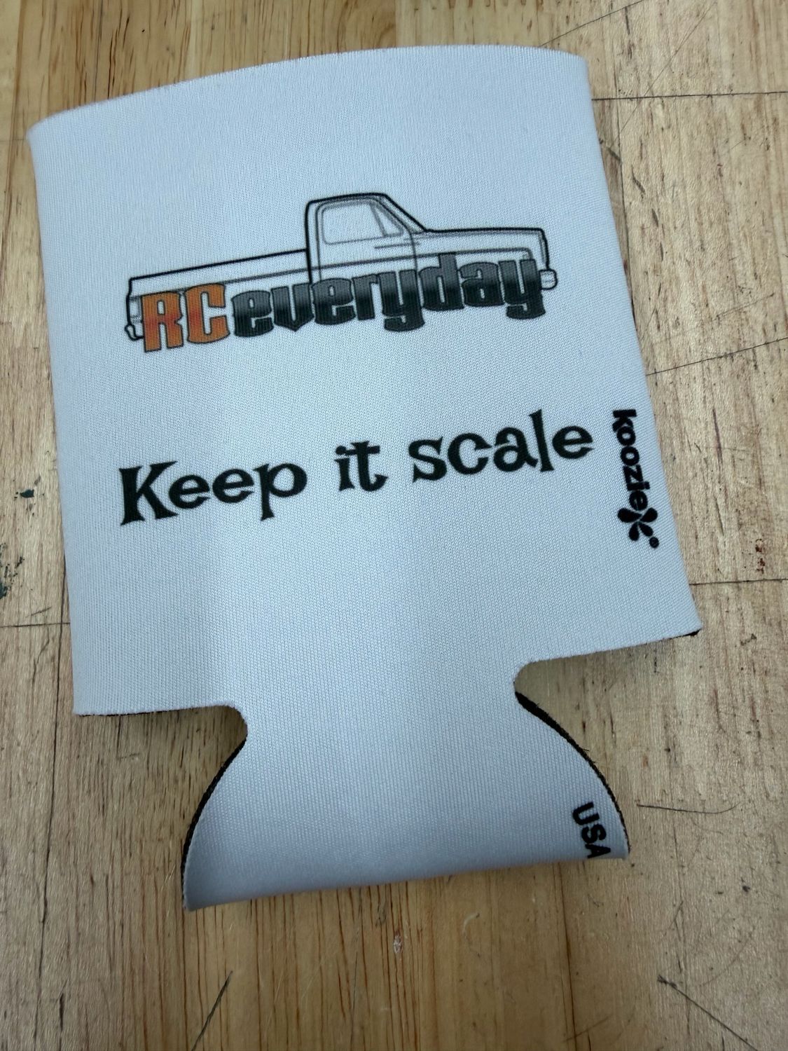 RCeveryday Shop Truck Logo Koozie