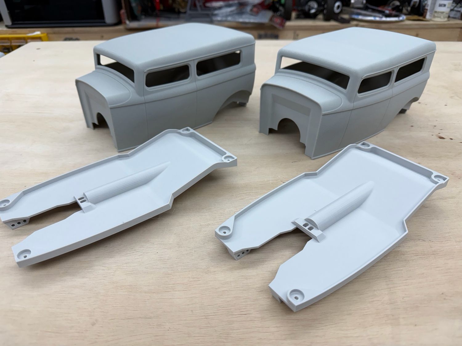 Sedan Body and Floor Only, Slight Defect Abs-gf