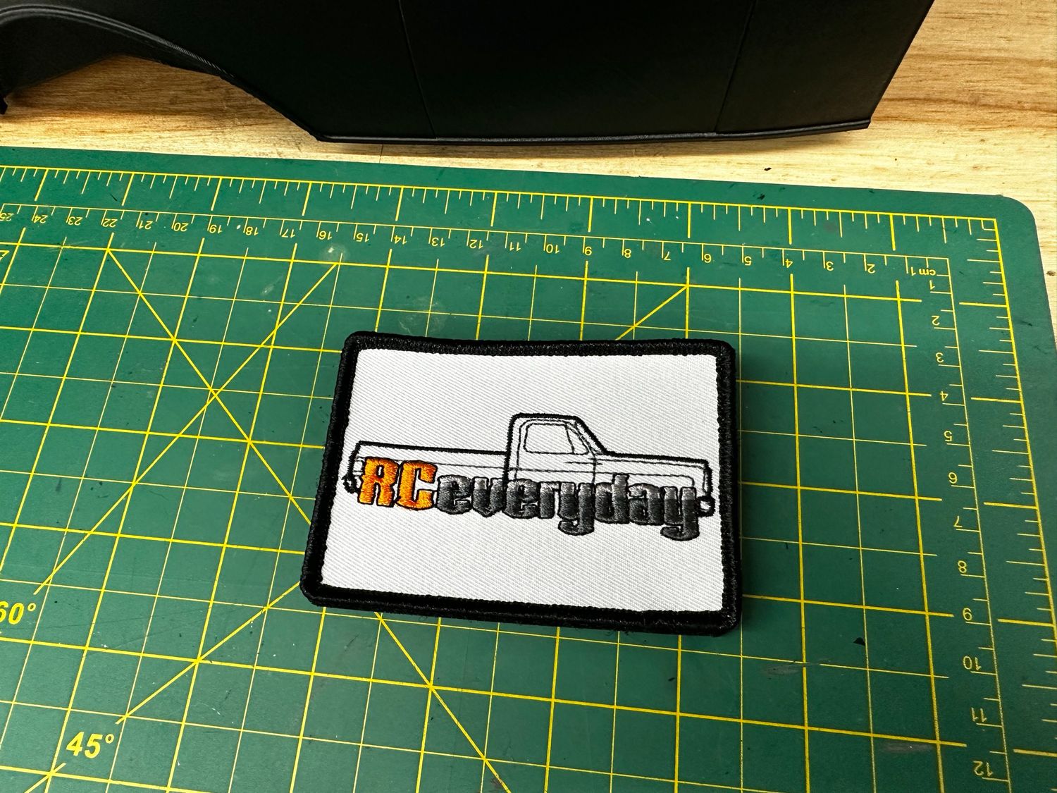 RCeveryday Shop Truck Logo Velcro Backed Emboidered Patch