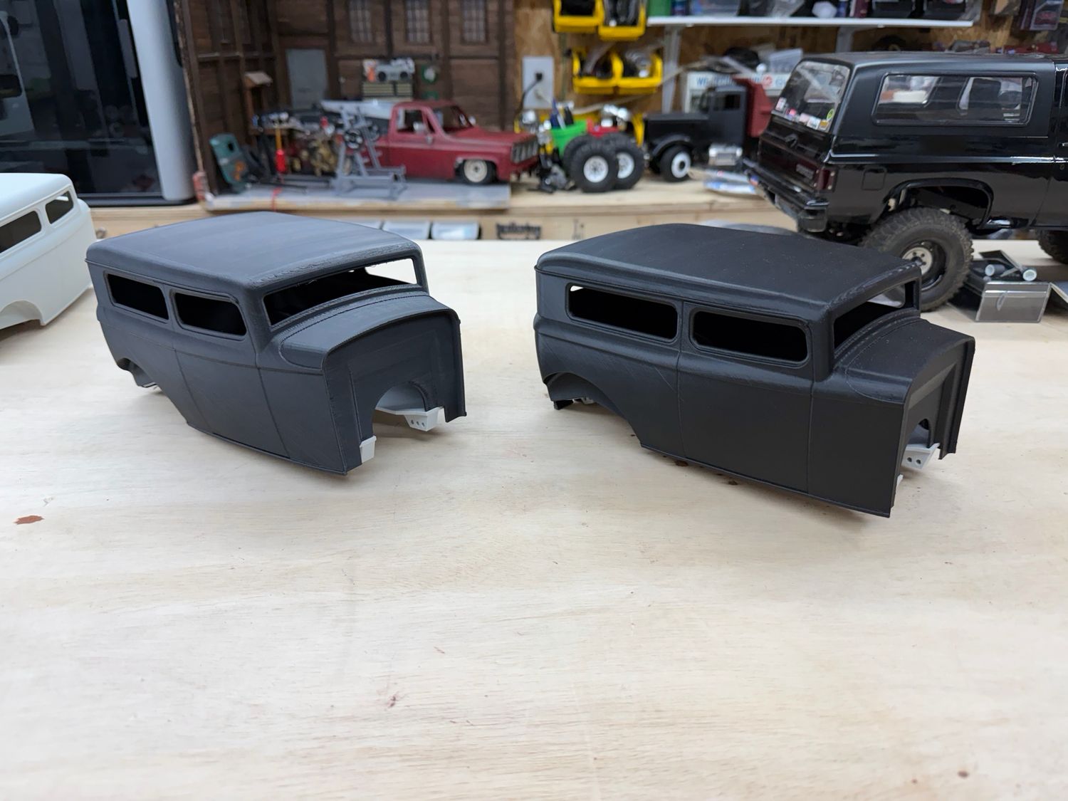 SLIGHT DEFECT,  New Hot Rod Sedan V2 with Floor Pan ABS body