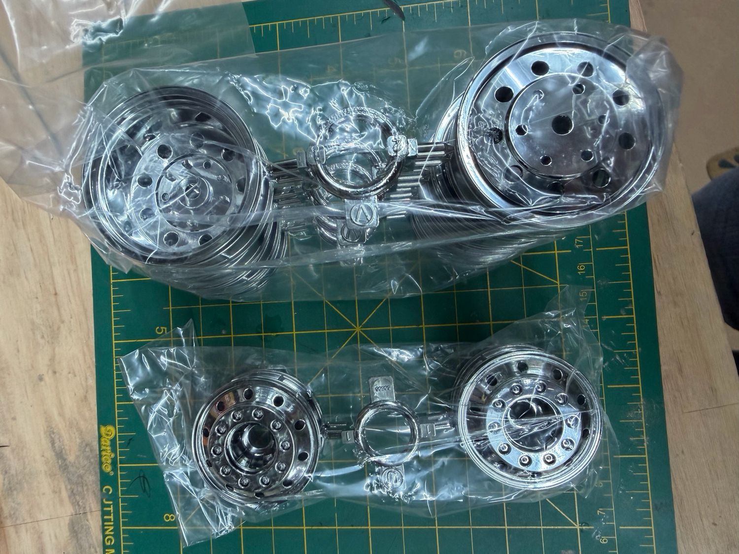 Tamiya 1.7 Semi Stock wheels, new in bag