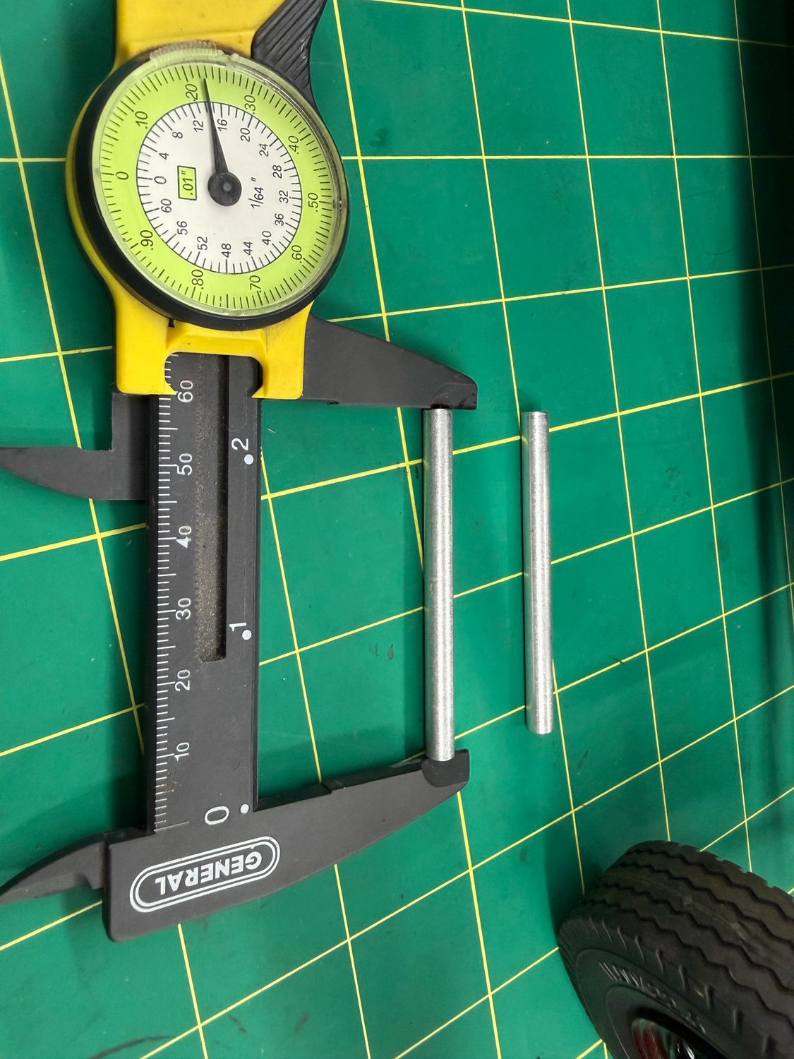 1 Pair of 60mm M3 Rods for Front Suspension Hot Rod
