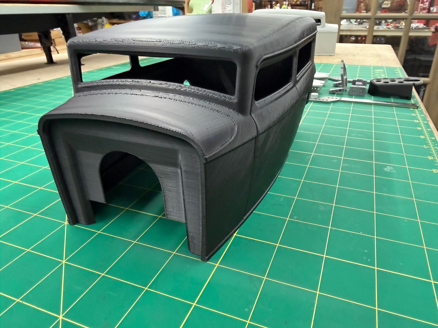New  Rat Rod ABS SEDAN Kit w/ Chassis Kit