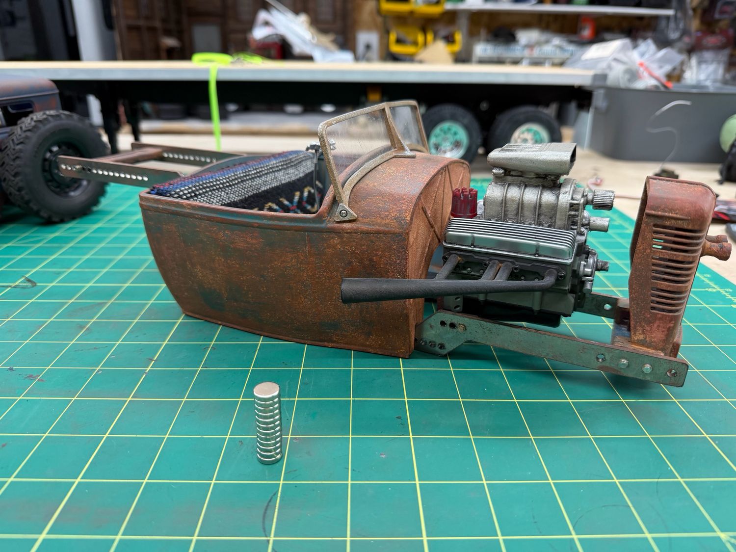 Ratrod Roadster Truck Prototype, Patina'd w/ SSD engine 1 of 1