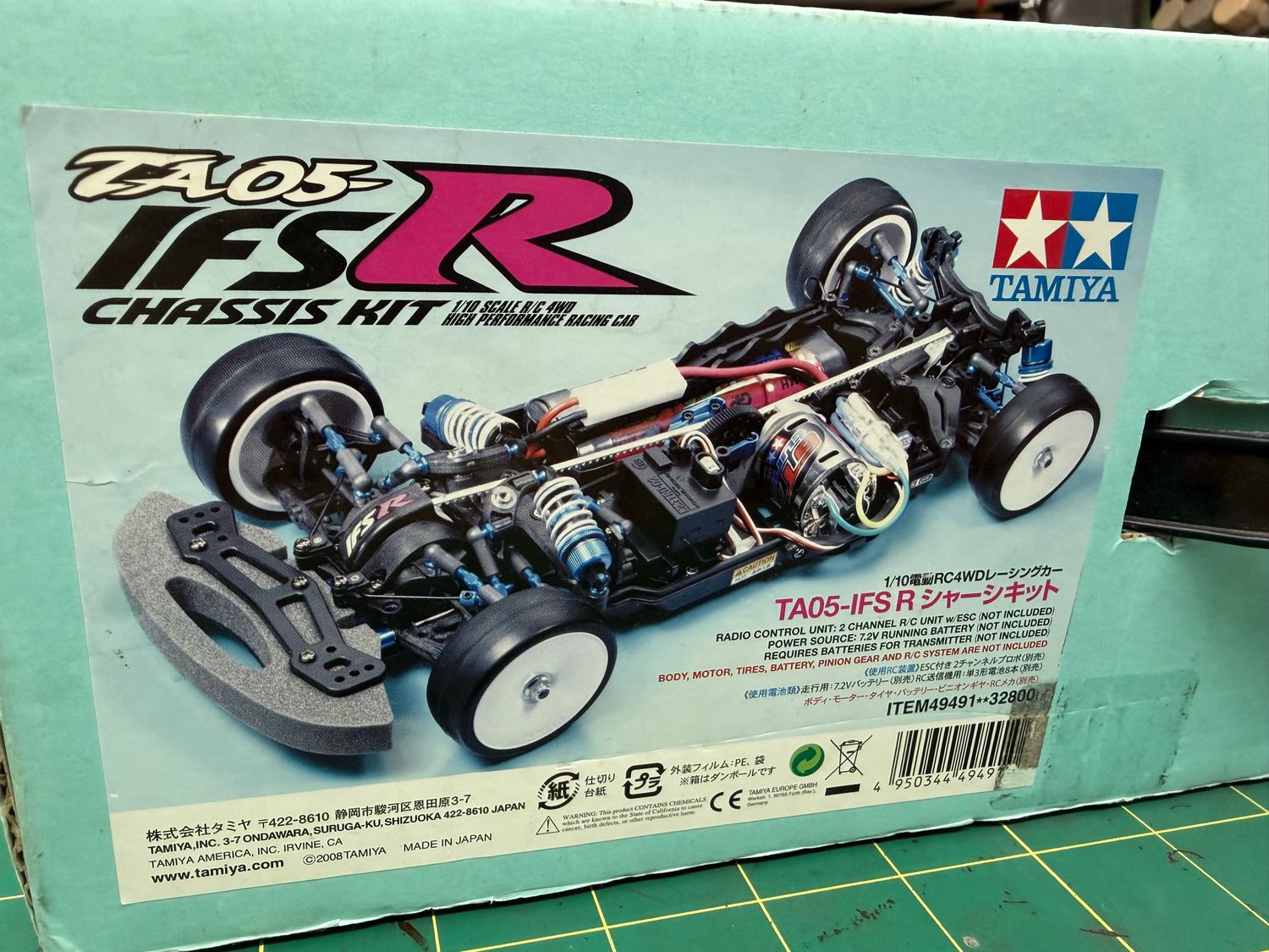 Tamiya TA05 IFS R Touring Car Chassis With a Treasure of Hop Up