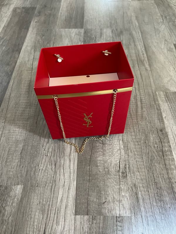 4 Pcs YSL BAGS RED