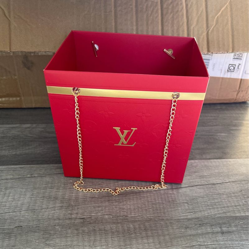 4 Pcs LV BAGS RED