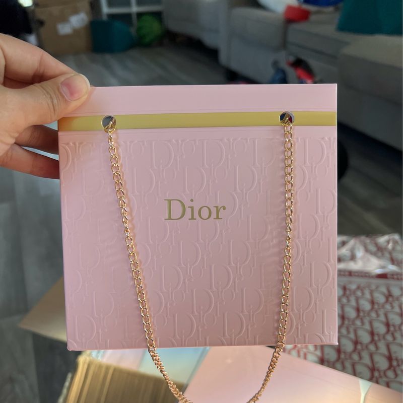4 Pcs DIOR BAGS PINK