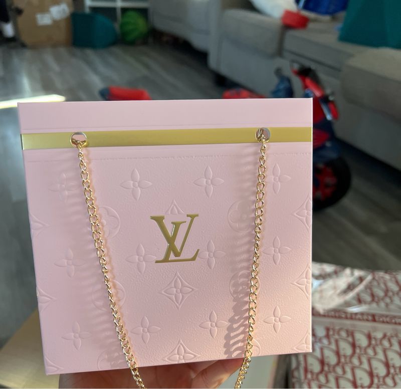 4 Pcs LV BAGS PINK