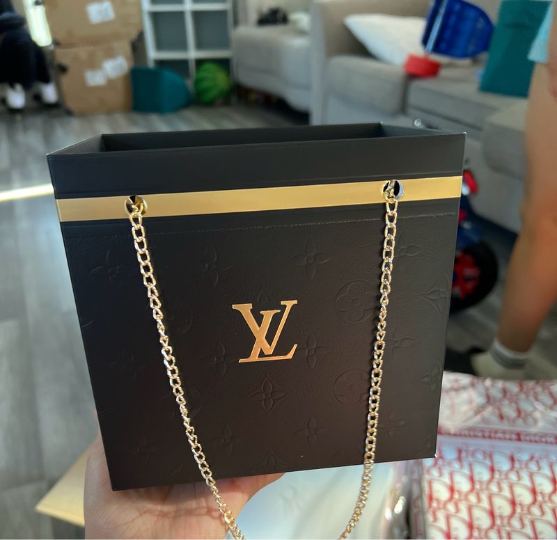4 Pcs LV BAGS BLACK