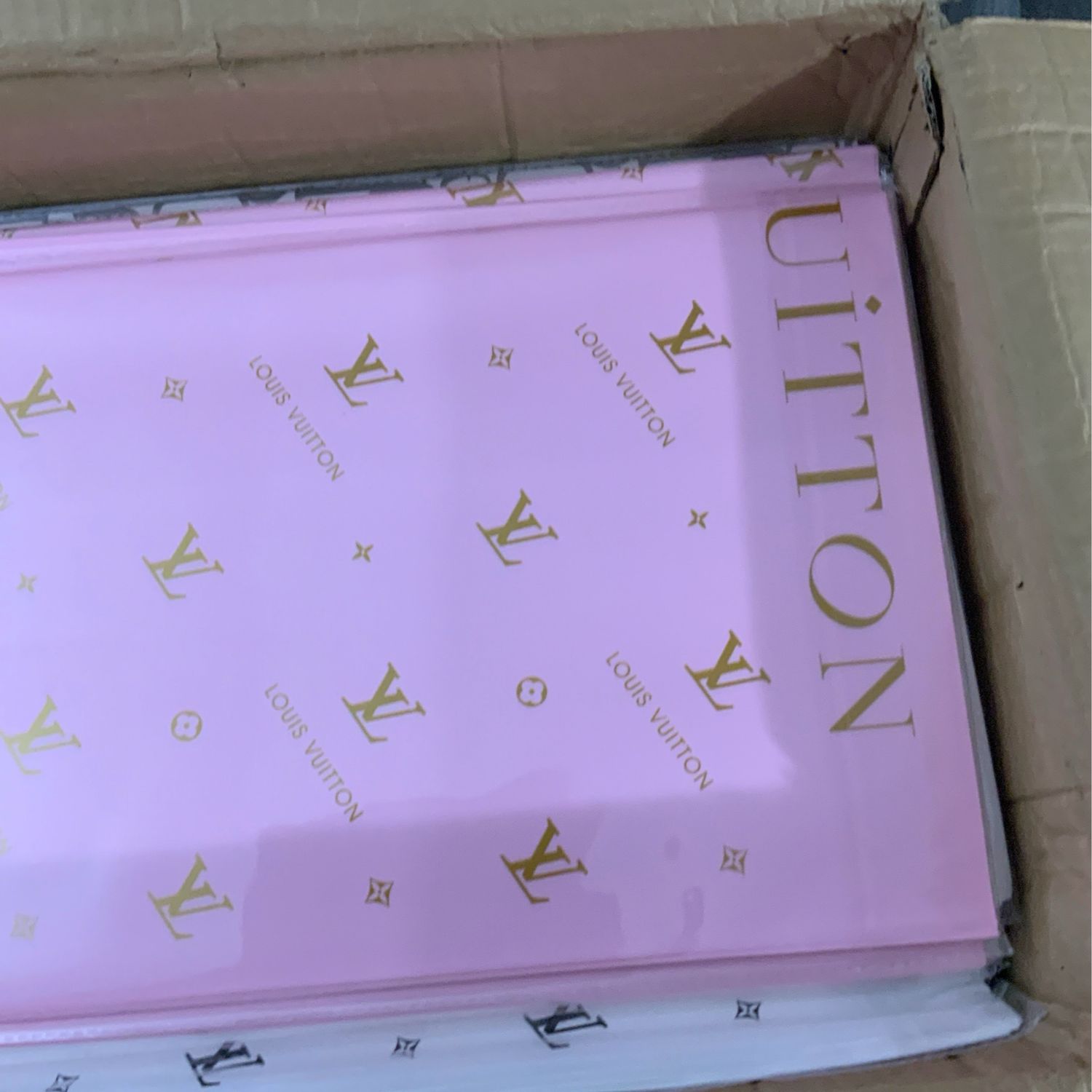 LV Gold Pink 20 Sheets