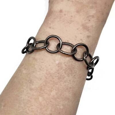 Chunky Link Copper Adjustable Bracelet