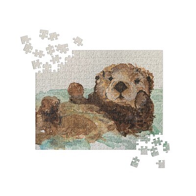 Snuggles the Otter Jigsaw puzzle