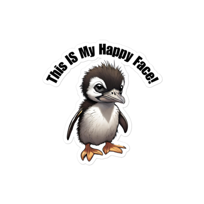 This IS My Happy Face! Sophie Vinyl Stickers