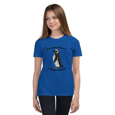I&#39;m Really a Penguin in a Human Costume Youth Tee